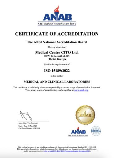 ANAB: ANSI National Accreditation Board